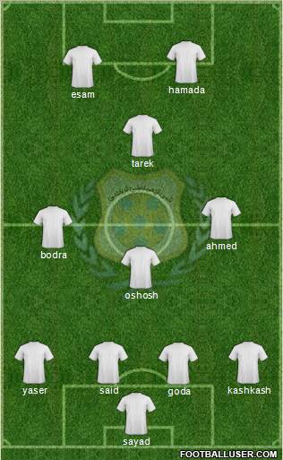 Ismaily Sporting Club Formation 2010