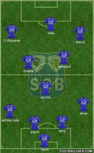 Sporting Club Bastia Formation 2010