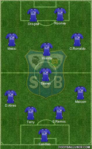 Sporting Club Bastia Formation 2010