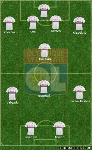 Olympique Lyonnais Formation 2010
