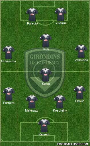 FC Girondins de Bordeaux Formation 2010