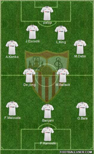 Sevilla F.C., S.A.D. Formation 2010