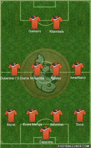 FC Lorient Bretagne Sud Formation 2010