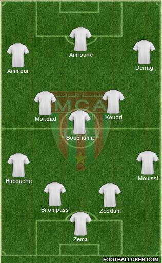 Mouloudia Club d'Alger football formation