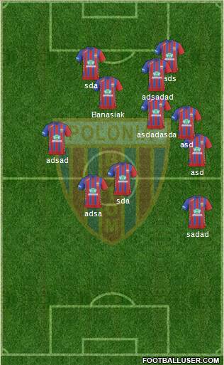 Polonia Bytom Formation 2010