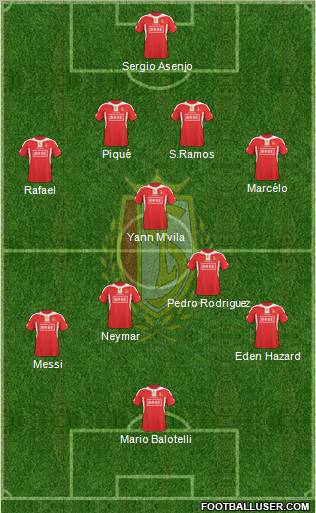 R Standard de Liège football formation