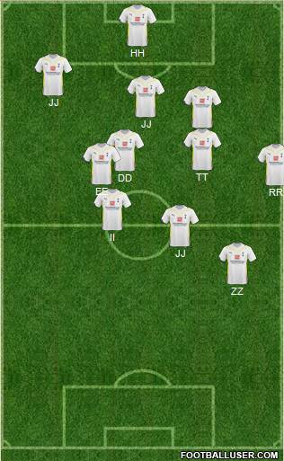 Tottenham Hotspur football formation