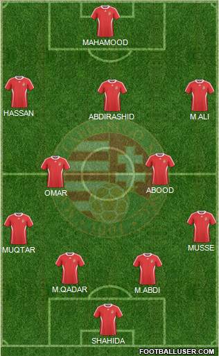 Hungary Formation 2010
