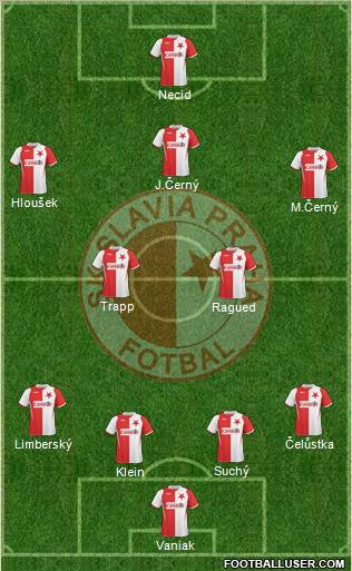 Slavia Prague Formation 2010