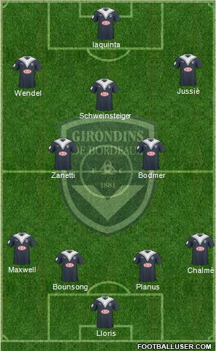 FC Girondins de Bordeaux Formation 2010