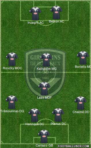 FC Girondins de Bordeaux Formation 2010