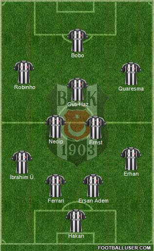 Besiktas JK Formation 2010