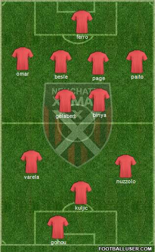 Neuchâtel Xamax FC Formation 2010