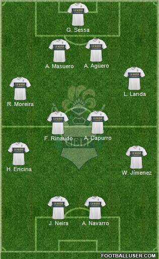 Gimnasia y Esgrima de La Plata Formation 2010
