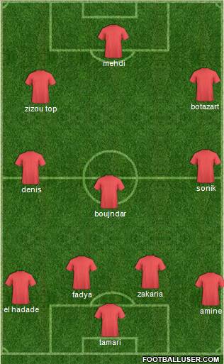 Hassania Union Sport Agadir Formation 2010