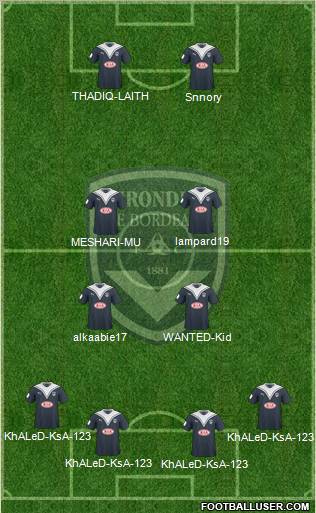 FC Girondins de Bordeaux Formation 2010