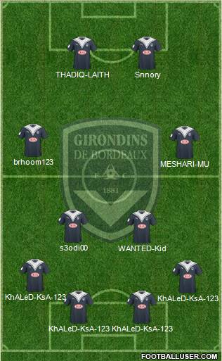 FC Girondins de Bordeaux Formation 2010