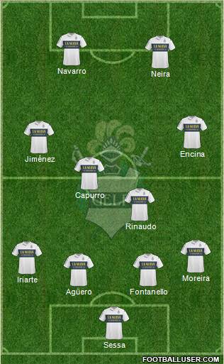 Gimnasia y Esgrima de La Plata Formation 2010