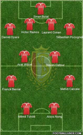 R Standard de Liège football formation