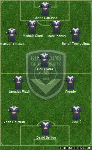 FC Girondins de Bordeaux Formation 2010