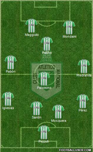 CDC Atlético Nacional Formation 2010