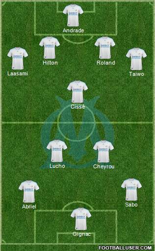 Olympique de Marseille Formation 2010