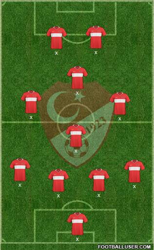 Turkey Formation 2010