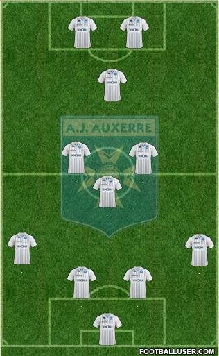 A.J. Auxerre Formation 2010