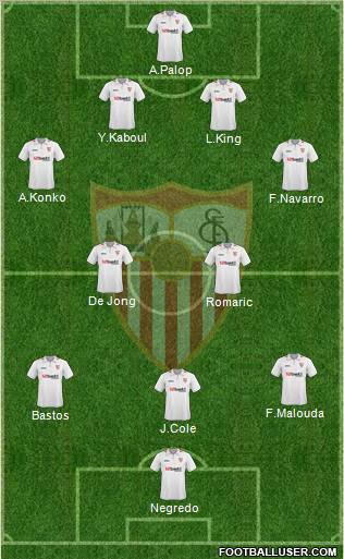 Sevilla F.C., S.A.D. Formation 2010
