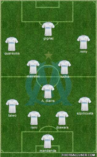 Olympique de Marseille Formation 2010