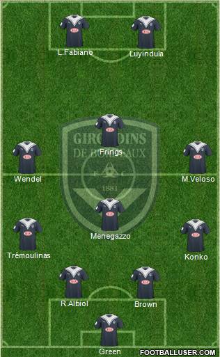 FC Girondins de Bordeaux Formation 2010