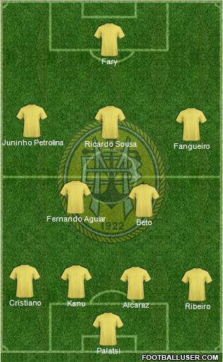 Sport Clube Beira-Mar Formation 2010