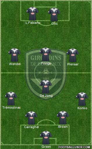 FC Girondins de Bordeaux Formation 2010
