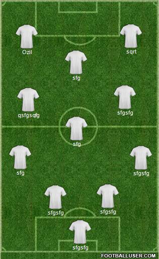 R. Madrid Castilla football formation