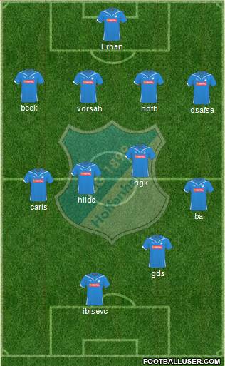 TSG 1899 Hoffenheim Formation 2010