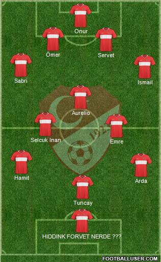 Turkey Formation 2010