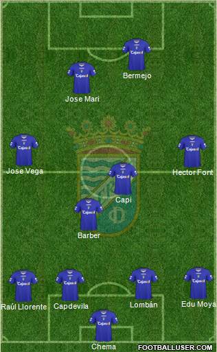 Xerez C.D., S.A.D. Formation 2010