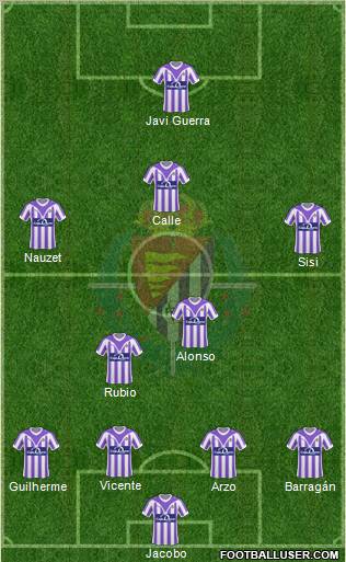 R. Valladolid C.F., S.A.D. Formation 2010