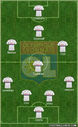Olympique Lyonnais Formation 2010
