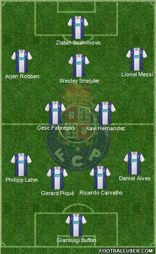 Futebol Clube do Porto - SAD Formation 2010