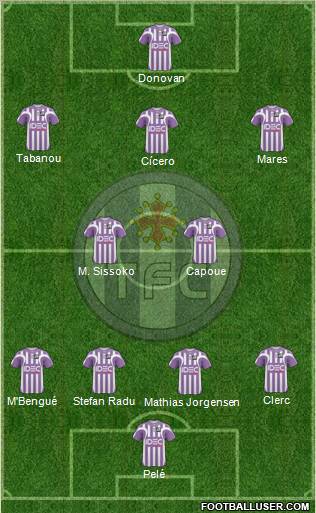 Toulouse Football Club football formation