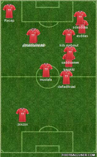 Llanelli AFC Formation 2010