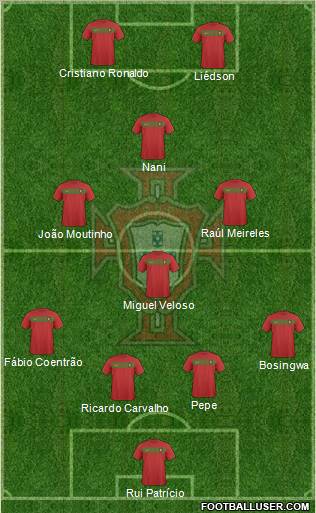 Portugal Formation 2010