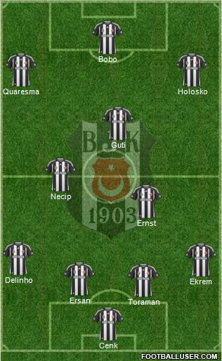 Besiktas JK Formation 2010