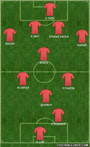 Club Africain Tunis Formation 2010