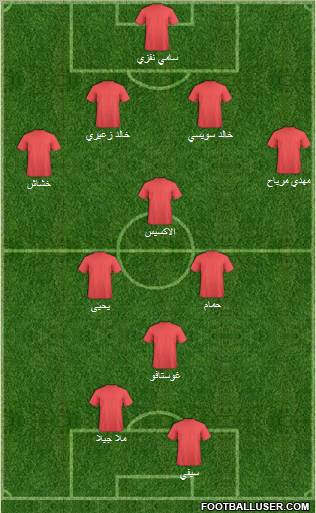 Club Africain Tunis Formation 2010
