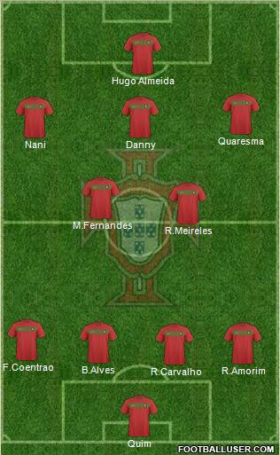 Portugal Formation 2010