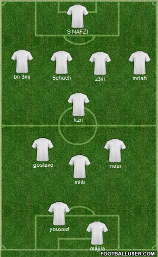 Club Africain Tunis Formation 2010
