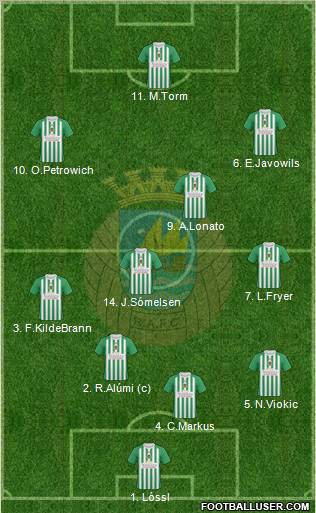 Rio Ave Futebol Clube Formation 2010