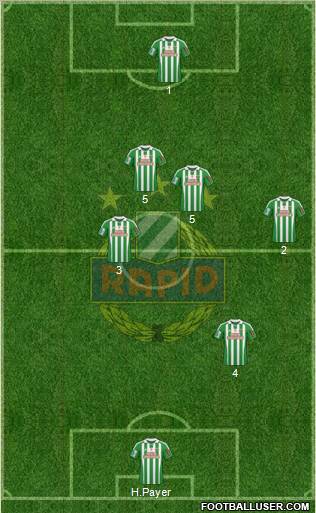 SK Rapid Wien Formation 2010
